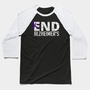 End Alzheimer'S Awareness Month Baseball T-Shirt